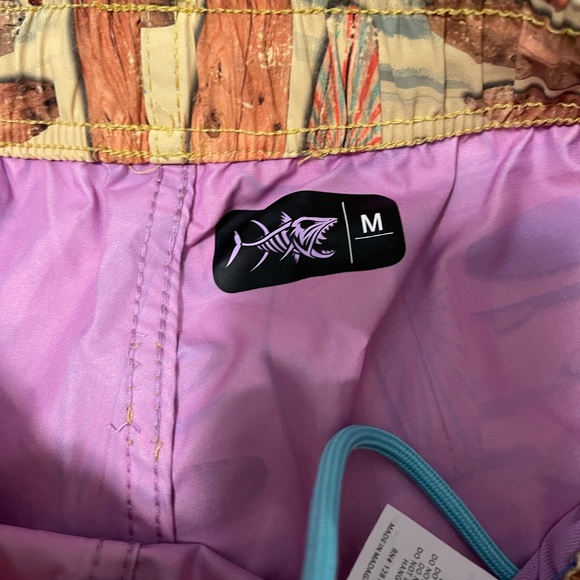 Psycho Tuna men’s swim shorts surfboard yellow like new - Picture 3 of 6